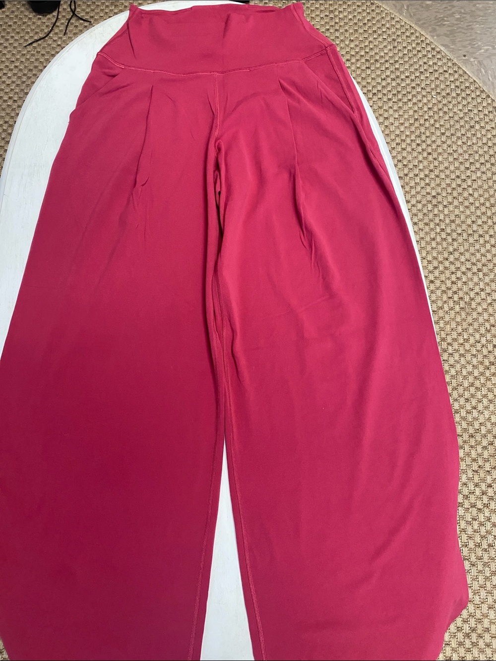 Women’s Lululemon Wide-Leg Pull-On Bottoms in Raspberry Pink